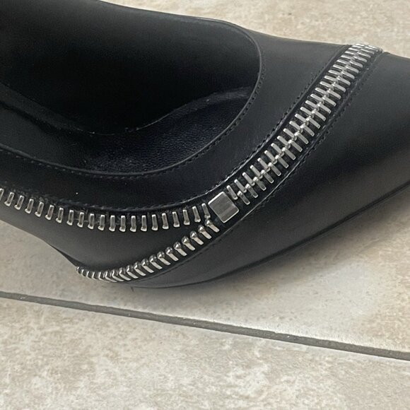 Saint Laurent Leather Pumps black - Picture 8 of 13